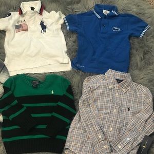 Polo Ralph Lauren and Lacoste bundle size 3t